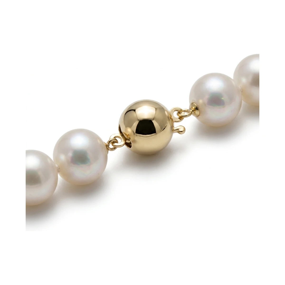 Freshwater White Pearl Necklace | AAA Grade | 8mm
