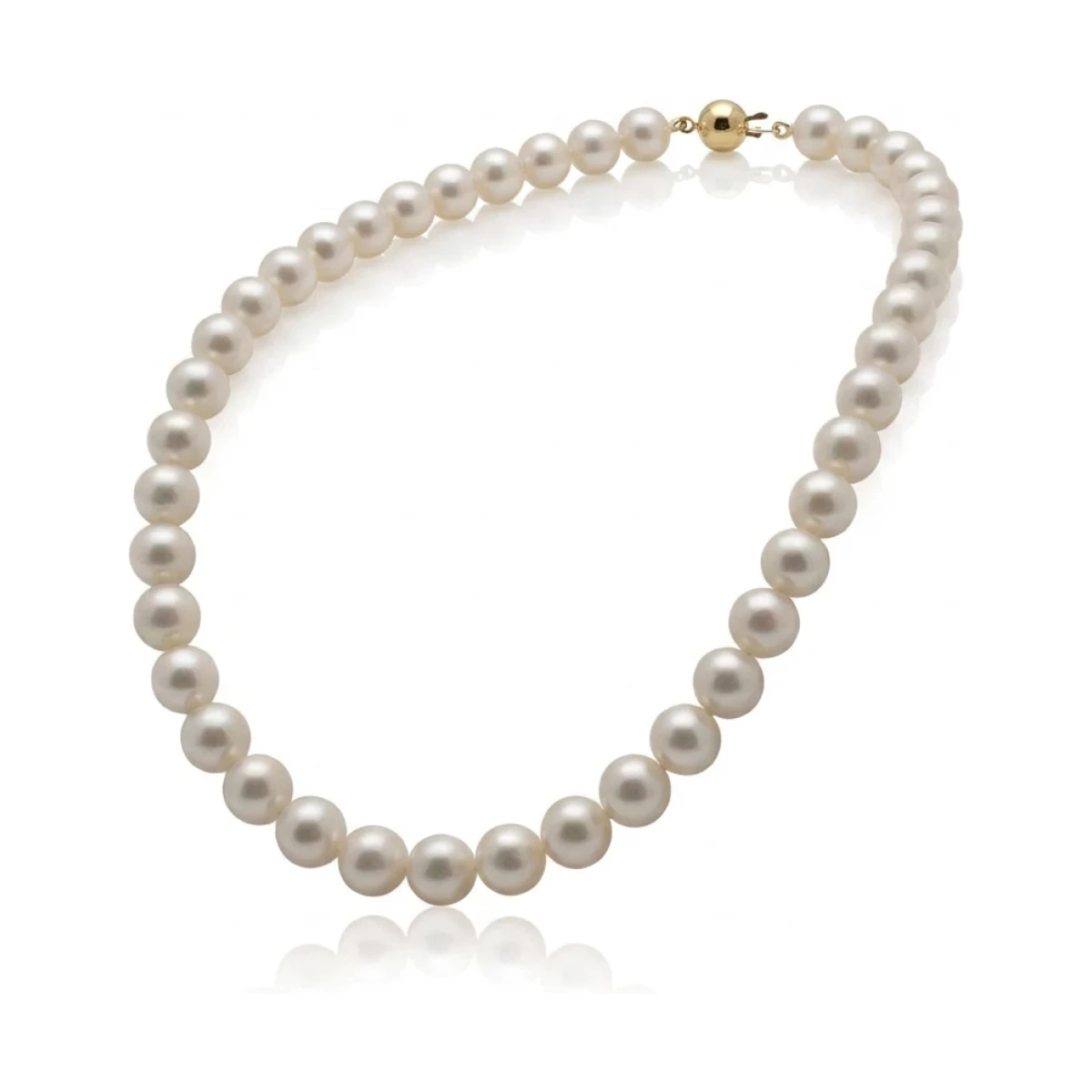 Freshwater White Pearl Necklace | AAA Grade | 8mm