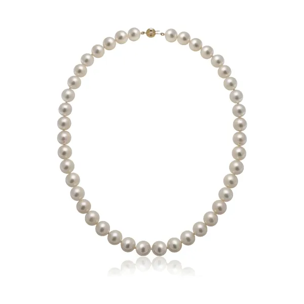 Freshwater White Pearl Necklace | AAA Grade | 10mm