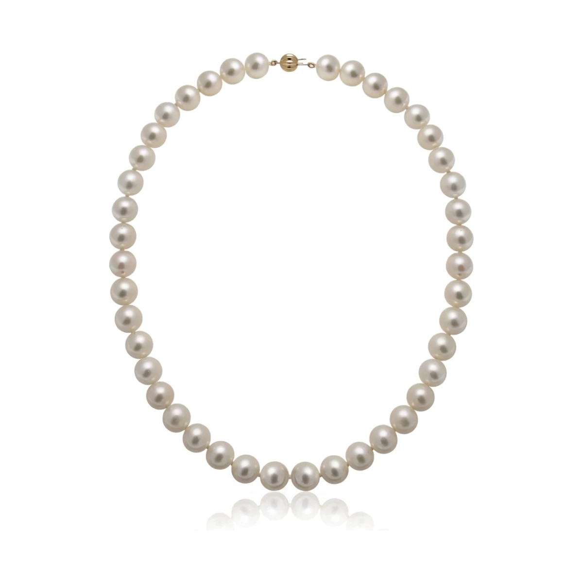 Freshwater White Pearl Necklace | AAA Grade | 10mm