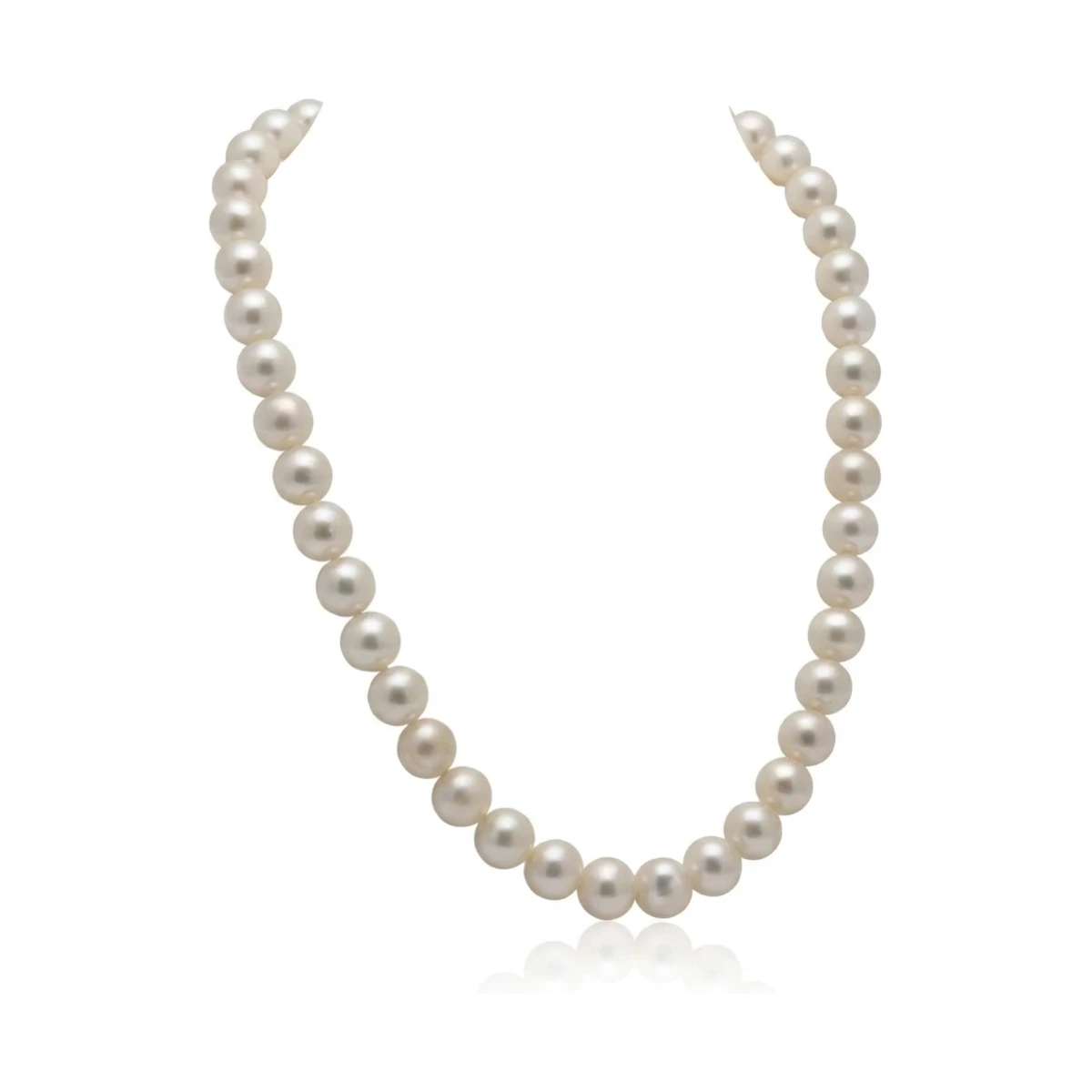 Freshwater White Pearl Necklace | AAA Grade | 10mm