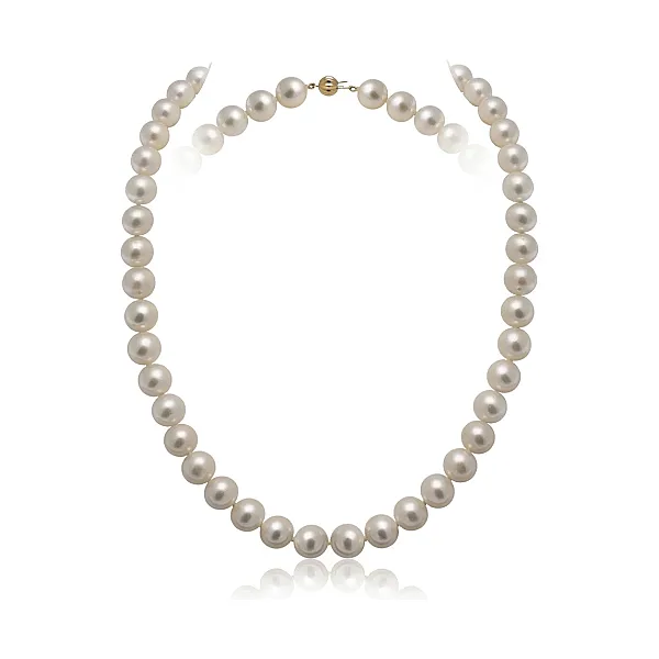 Freshwater White Pearl Necklace | AAA Grade | 11mm