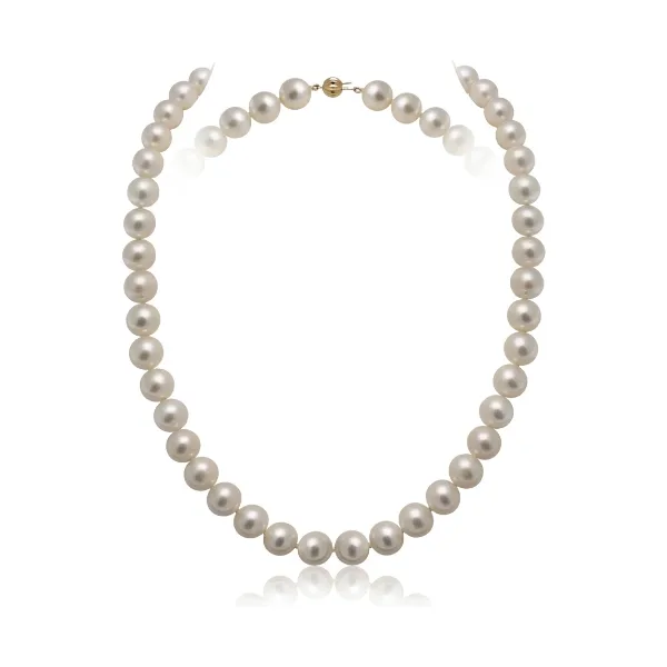 Freshwater White Pearl Necklace | AAA Grade | 11mm