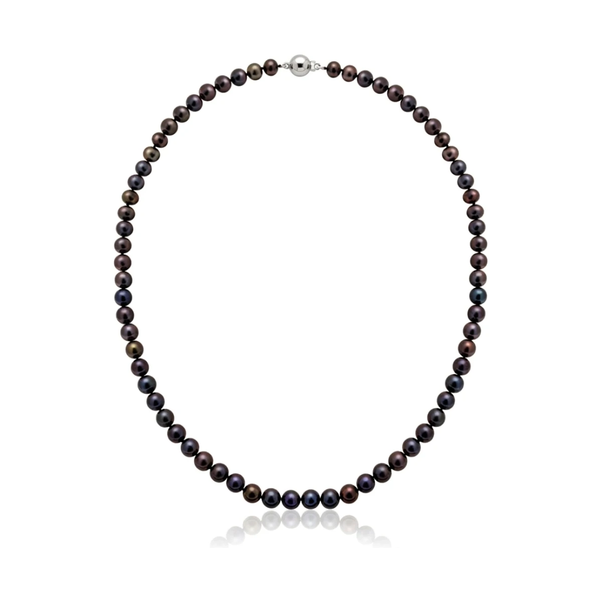 Black Freshwater Pearl Necklaces | Grade AA | 6mm