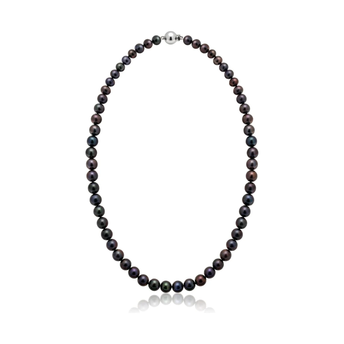 Black Freshwater Pearl Necklaces | Grade AA | 7mm