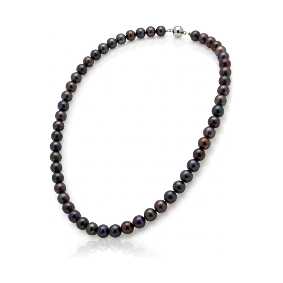 Black Freshwater Pearl Necklaces | Grade AA | 7mm