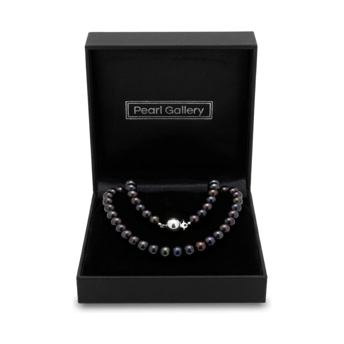 Black Freshwater Pearl Necklaces | Grade AA | 8mm