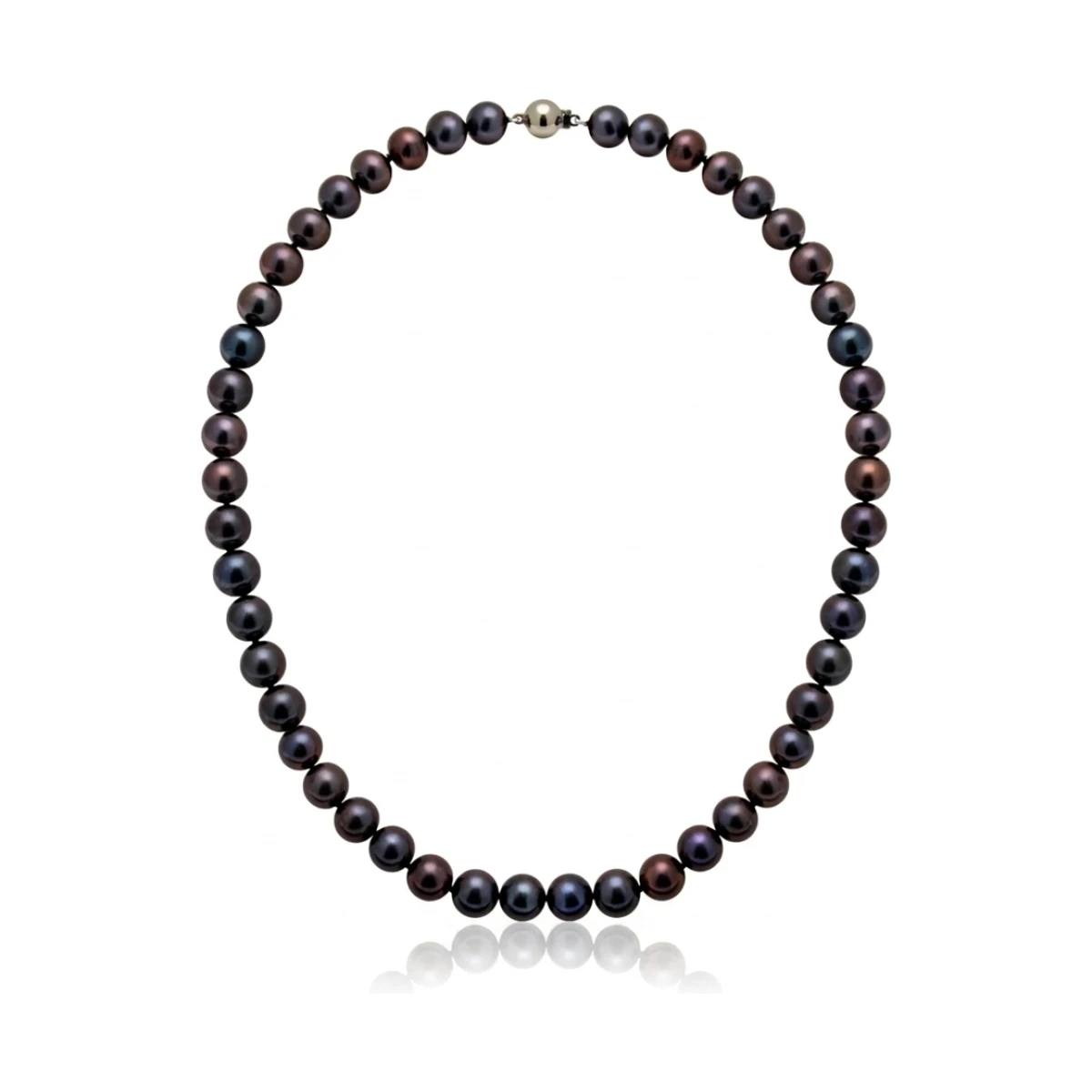 Black Freshwater Pearl Necklaces | Grade AA | 9mm