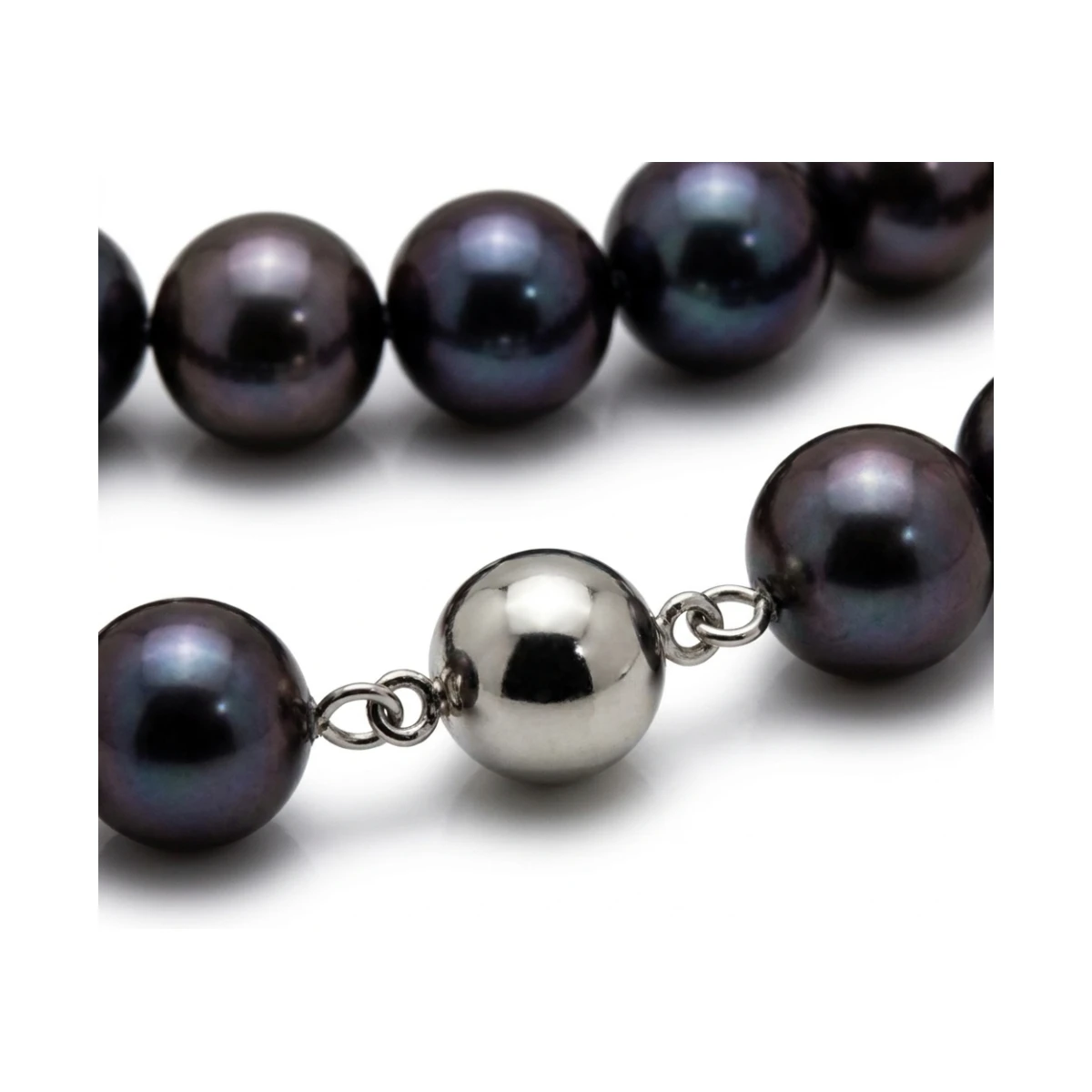 Black Freshwater Pearl Necklaces | Grade AA | 9mm