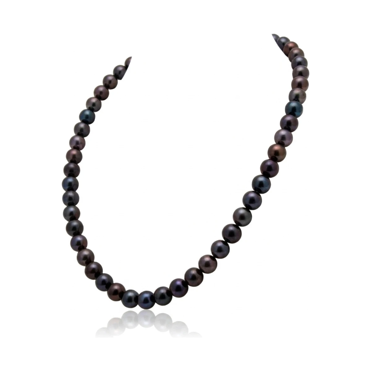 Black Freshwater Pearl Necklaces | Grade AA | 9mm