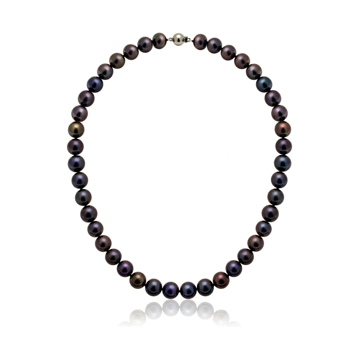 Black Freshwater Pearl Necklace | Grade AA | 10mm
