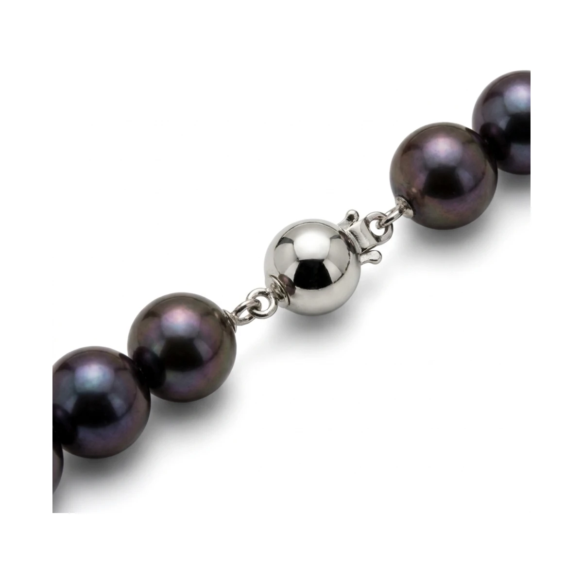 Black Freshwater Pearl Necklace | Grade AA | 10mm