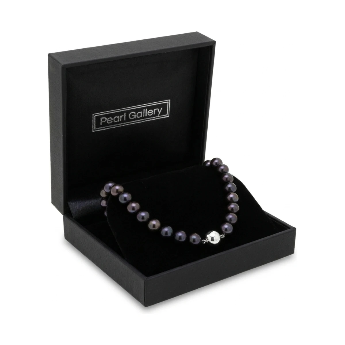 Black Freshwater Pearl Necklace | Grade AA | 10mm