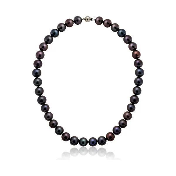 Black Freshwater Pearl Necklaces | Grade AA | 11mm
