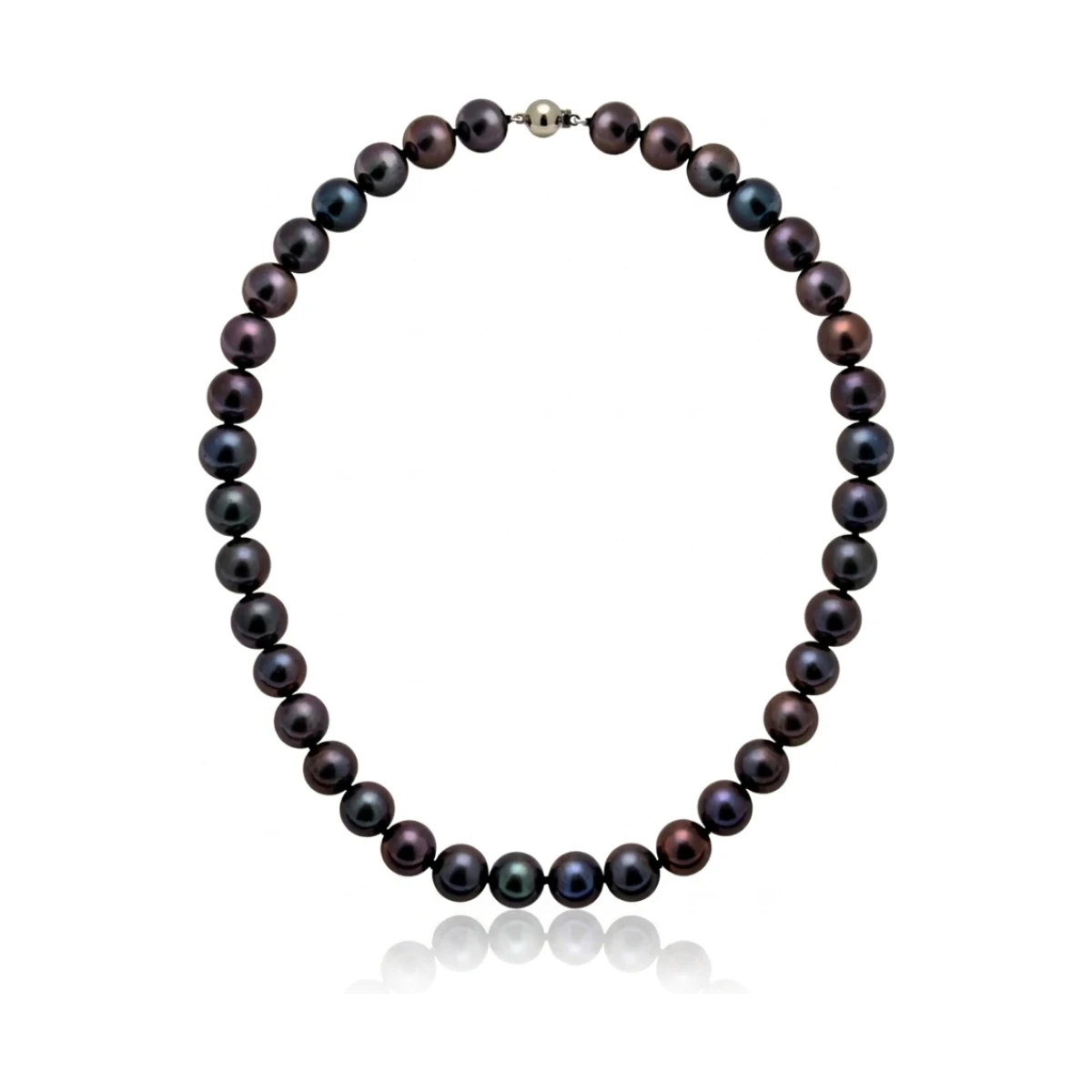 Black Freshwater Pearl Necklaces | Grade AA | 11mm