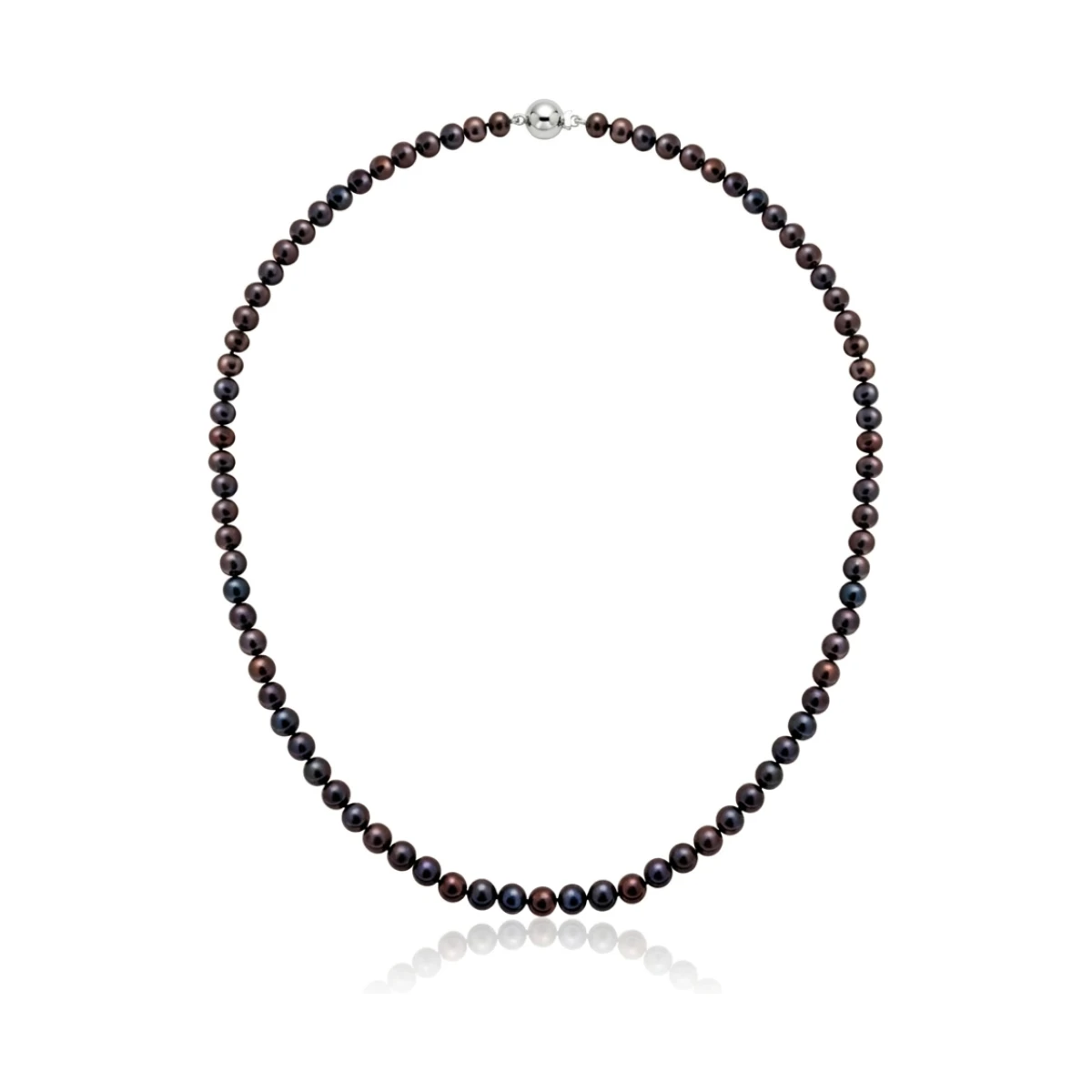 Black Freshwater Pearl Necklace | Grade AAA | 5mm
