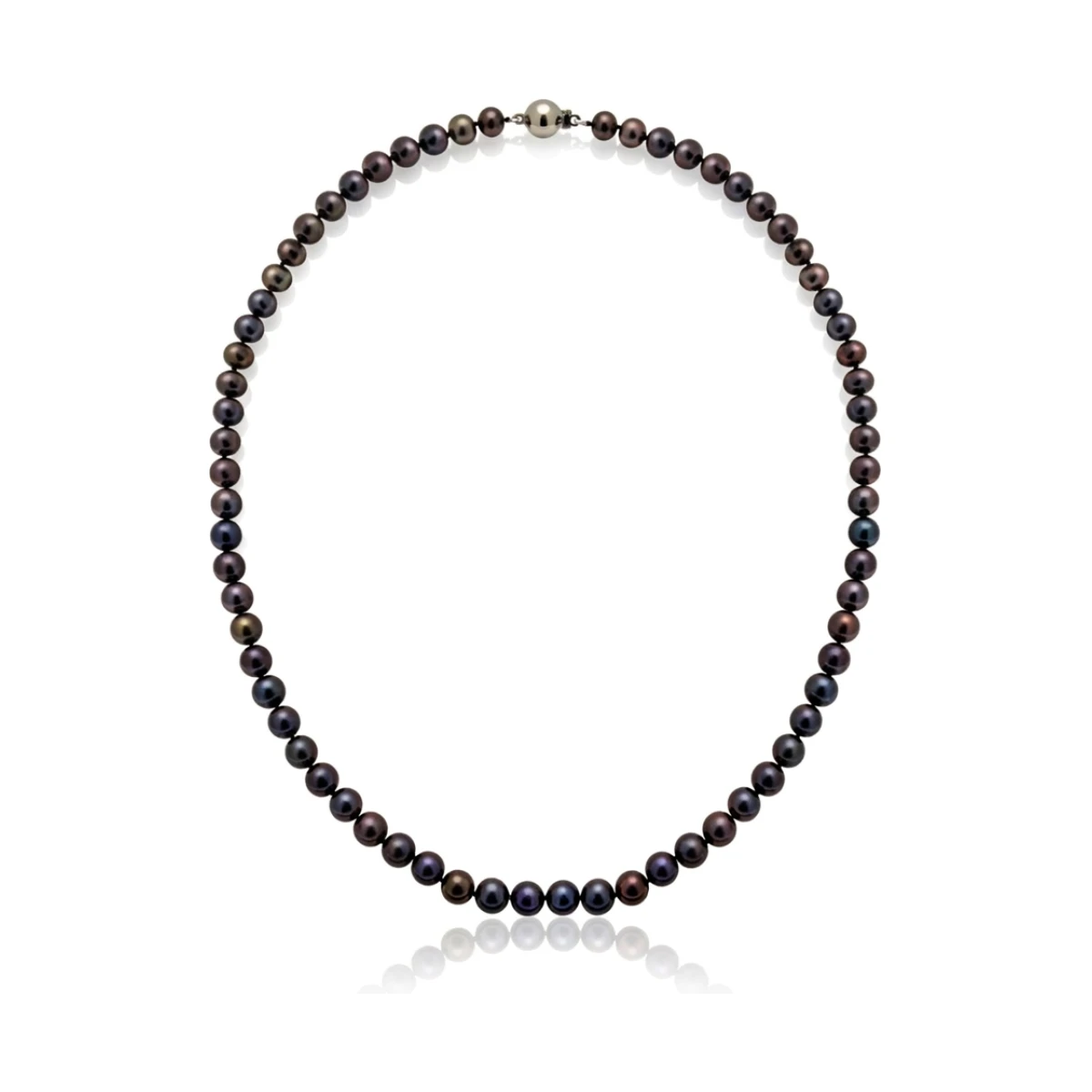 Black Freshwater Pearl Necklace | Grade AAA | 6mm