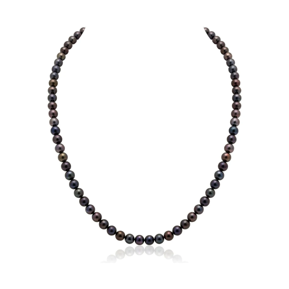 Black Freshwater Pearl Necklace | Grade AAA | 6mm