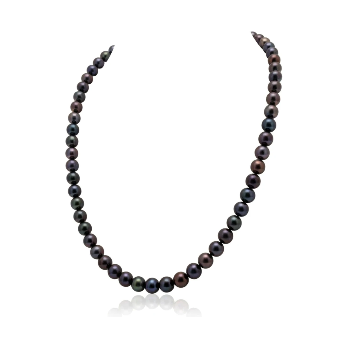 Black Freshwater Pearl Necklace | Grade AAA | 7mm