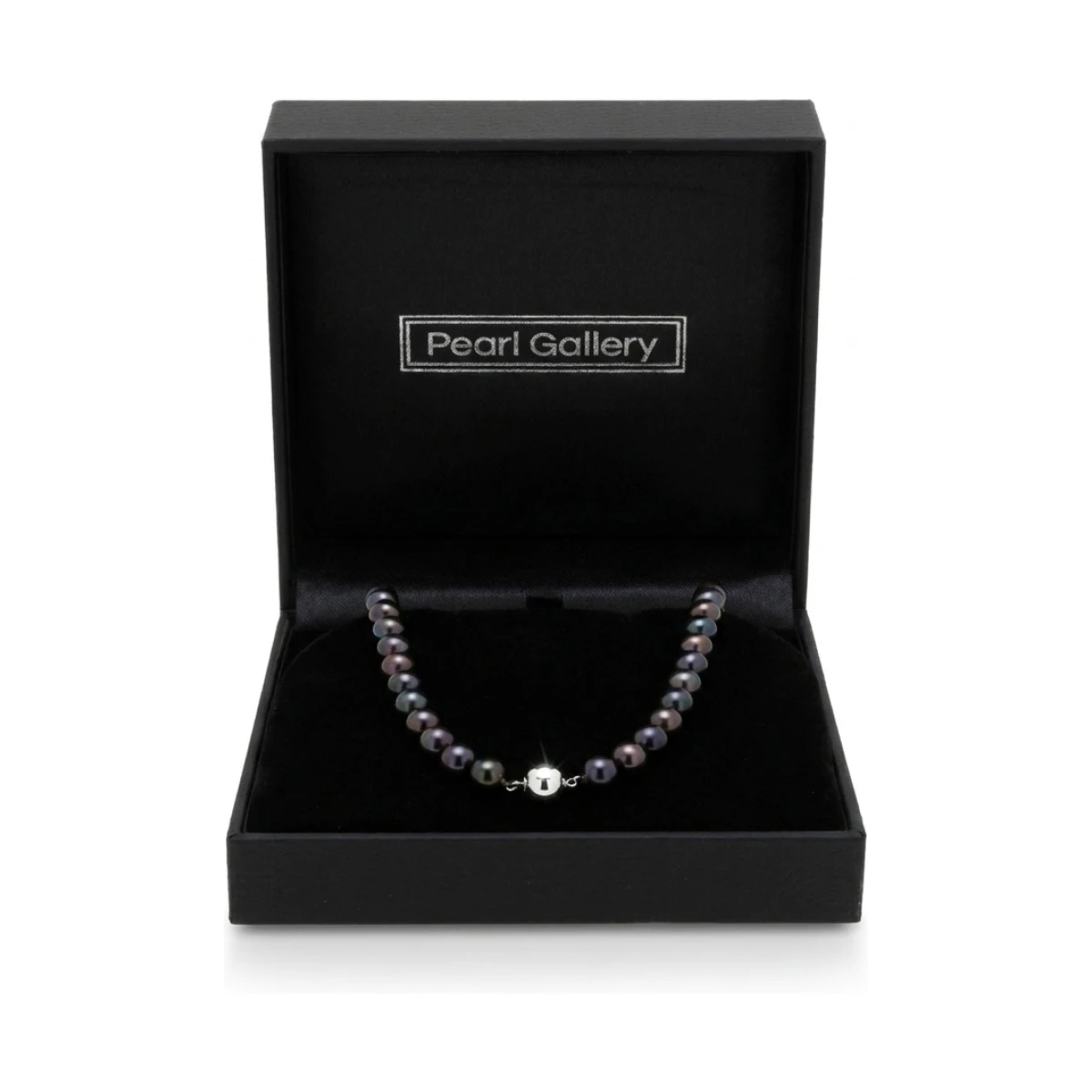 Black Freshwater Pearl Necklace | Grade AAA | 7mm