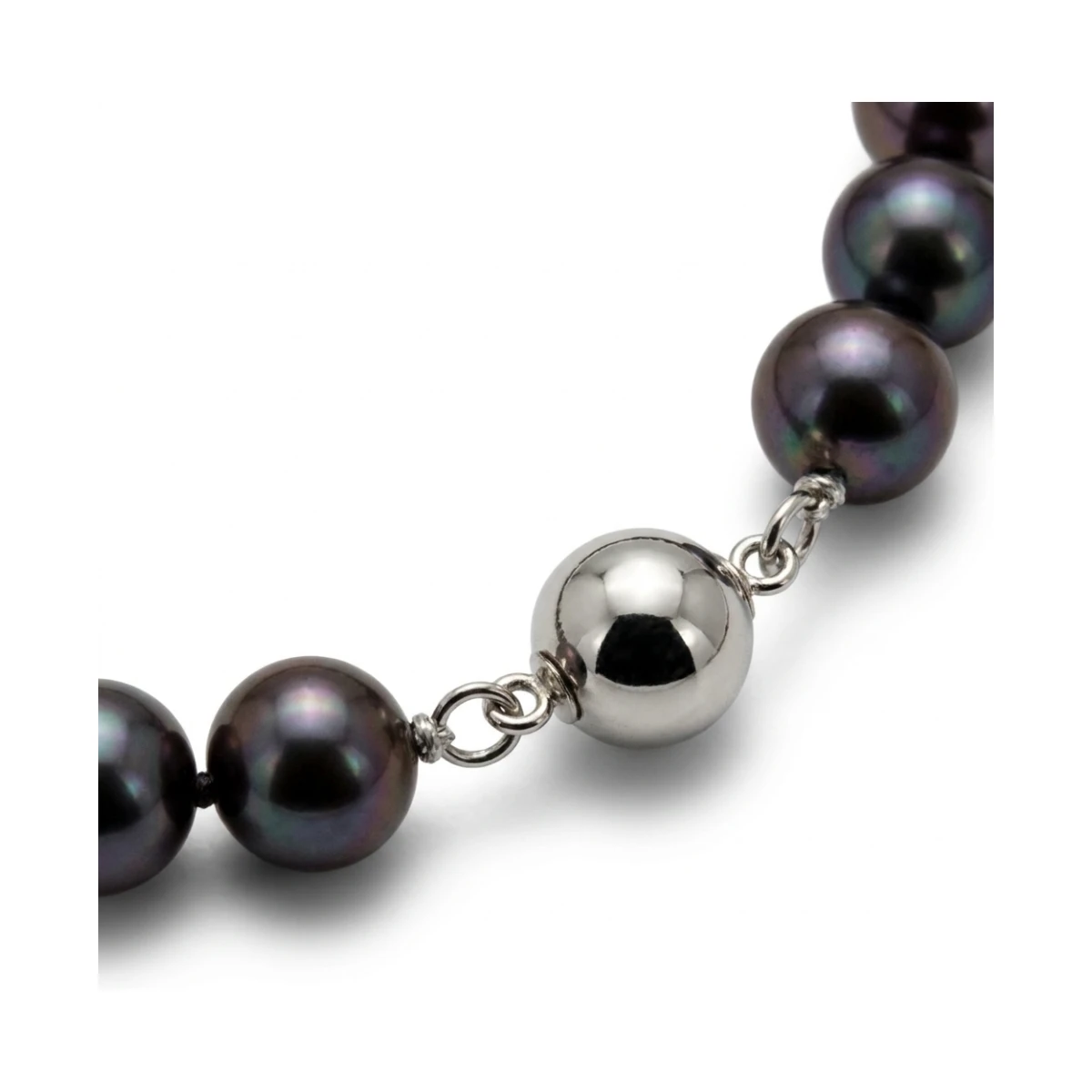 Black Freshwater Pearl Necklace | Grade AAA | 8mm