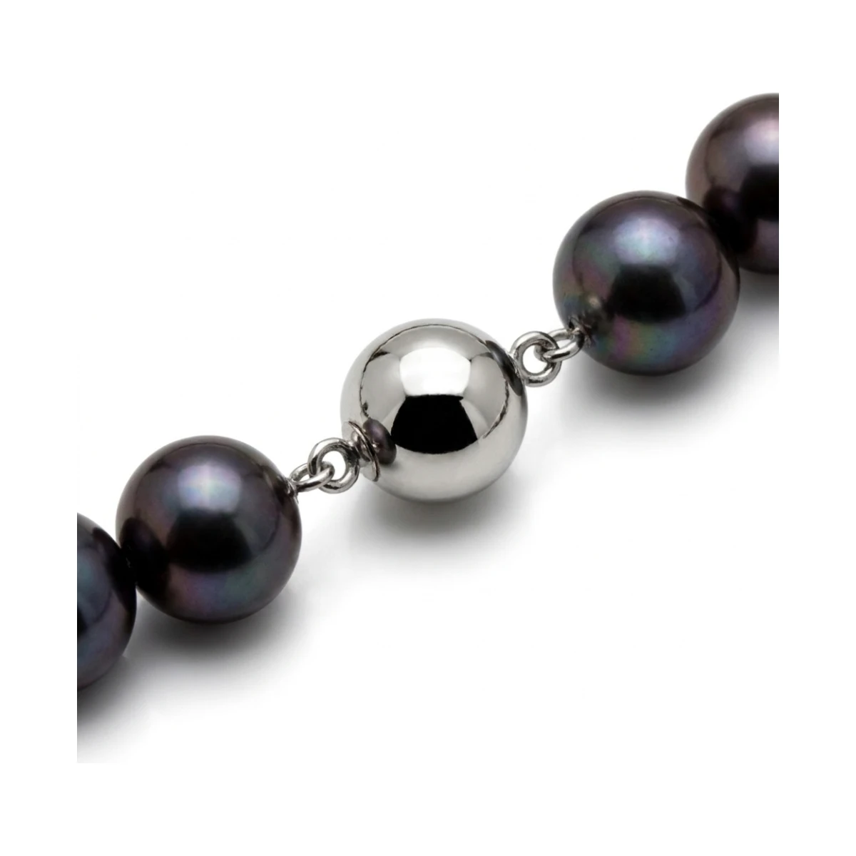 Black Freshwater Pearl Necklace | Grade AAA | 9mm