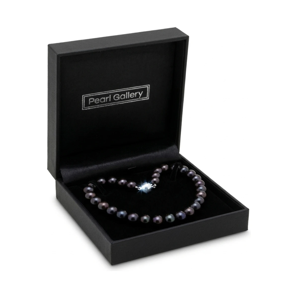 Black Freshwater Pearl Necklace | Grade AAA | 11mm