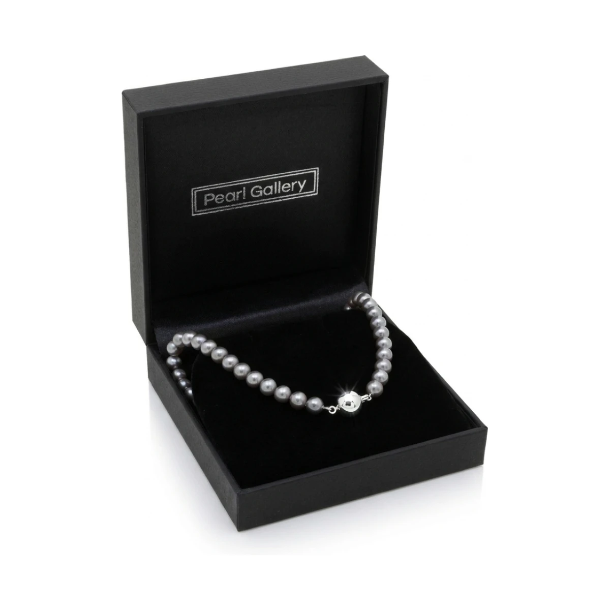 Grey Freshwater Pearl Necklace | AA Grade | 5mm