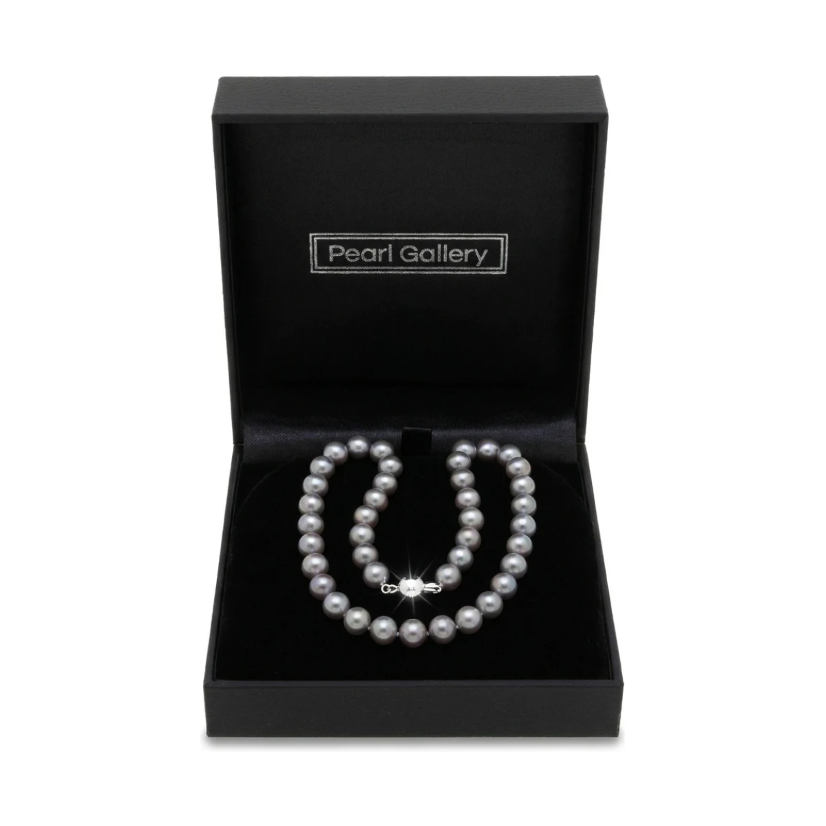 Grey Freshwater Pearl Necklace | AA Grade | 7mm