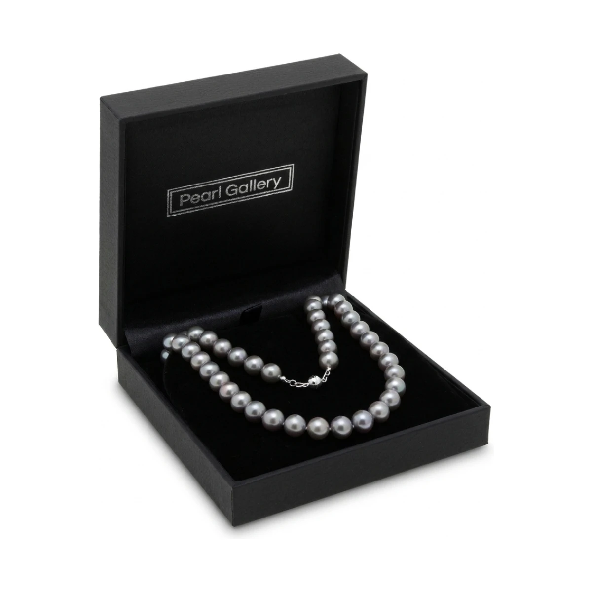 Grey Freshwater Pearl Necklace | AA Grade | 10mm