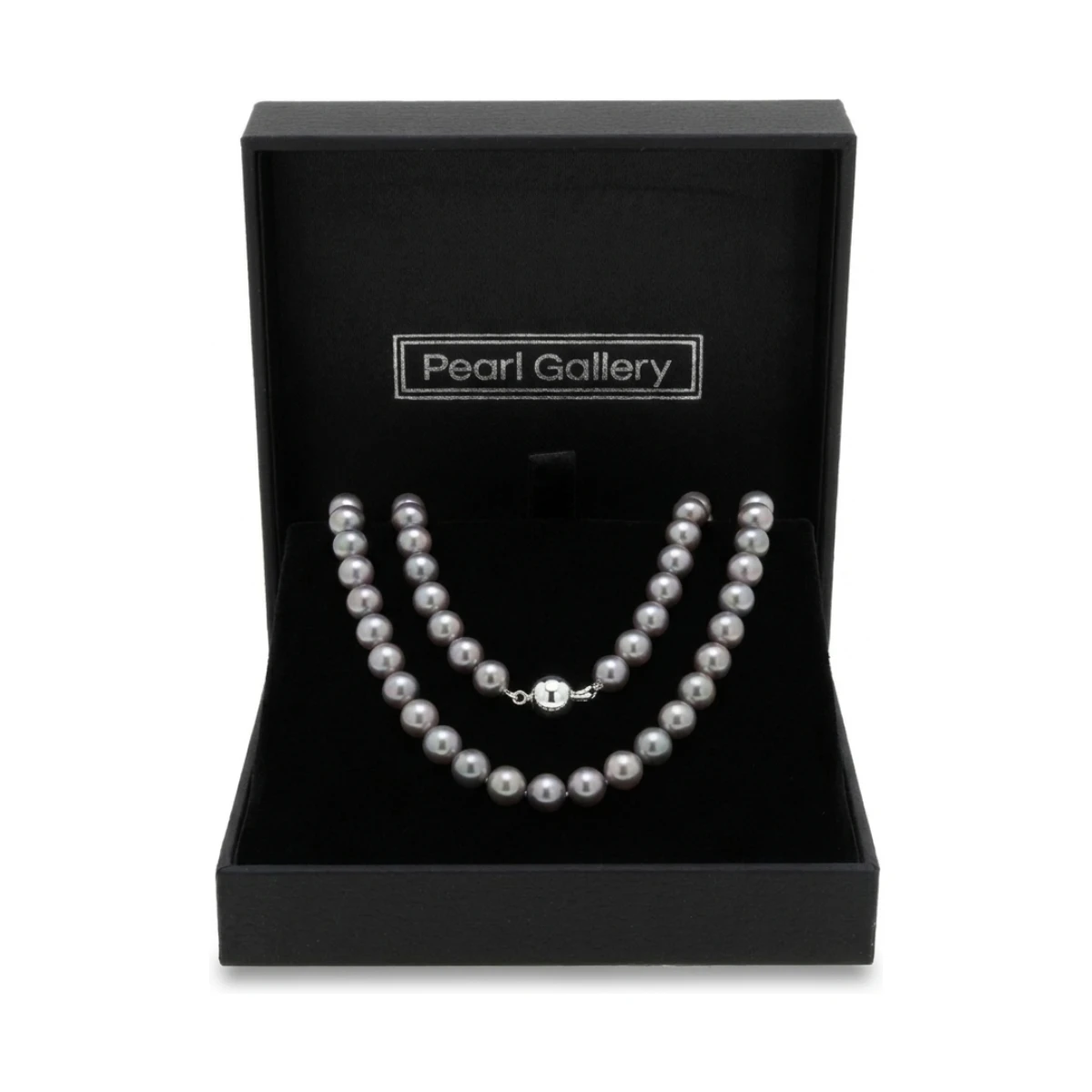 Grey Freshwater Pearl Necklace | AAA Grade | 6mm
