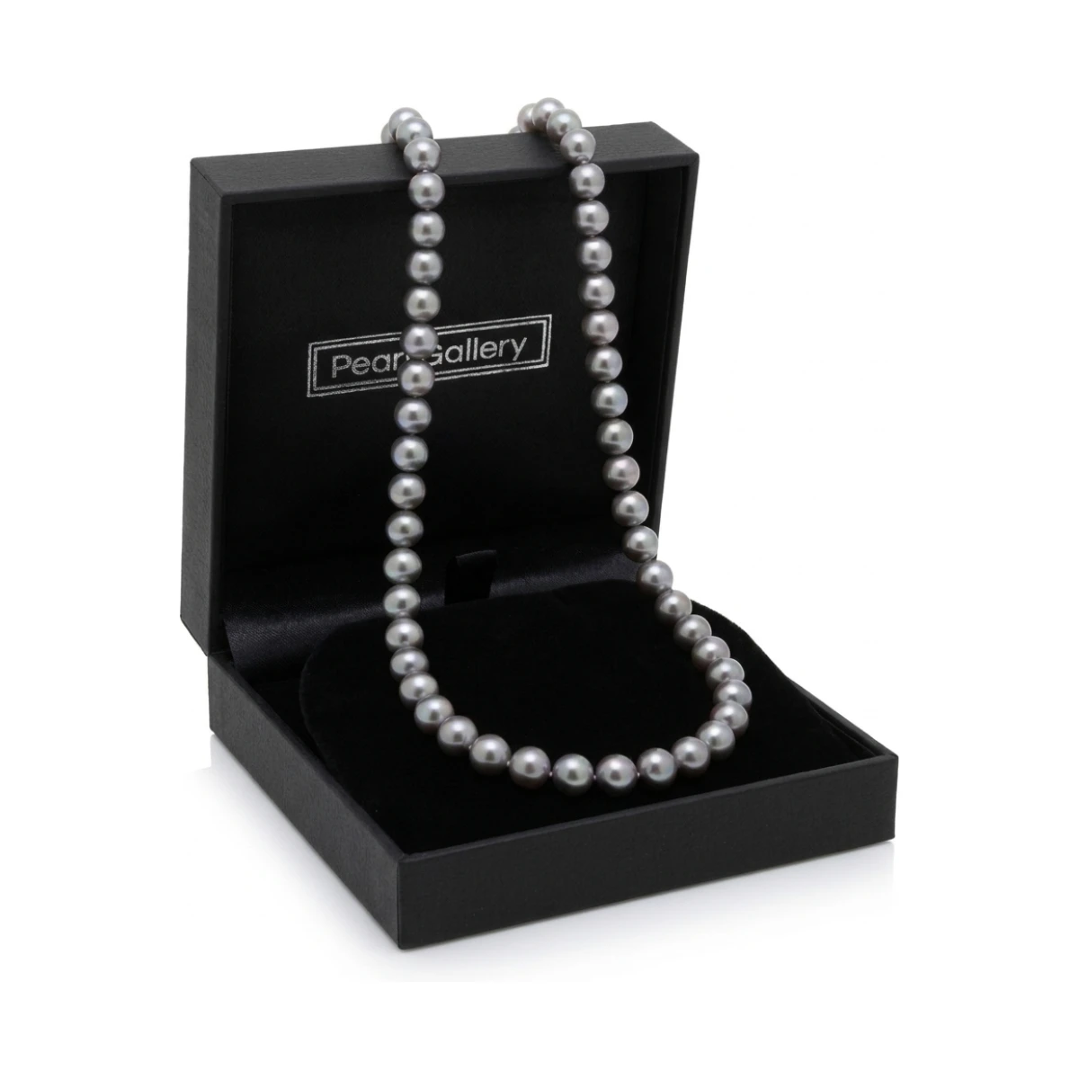 Grey Freshwater Pearl Necklace | AAA Grade | 11mm