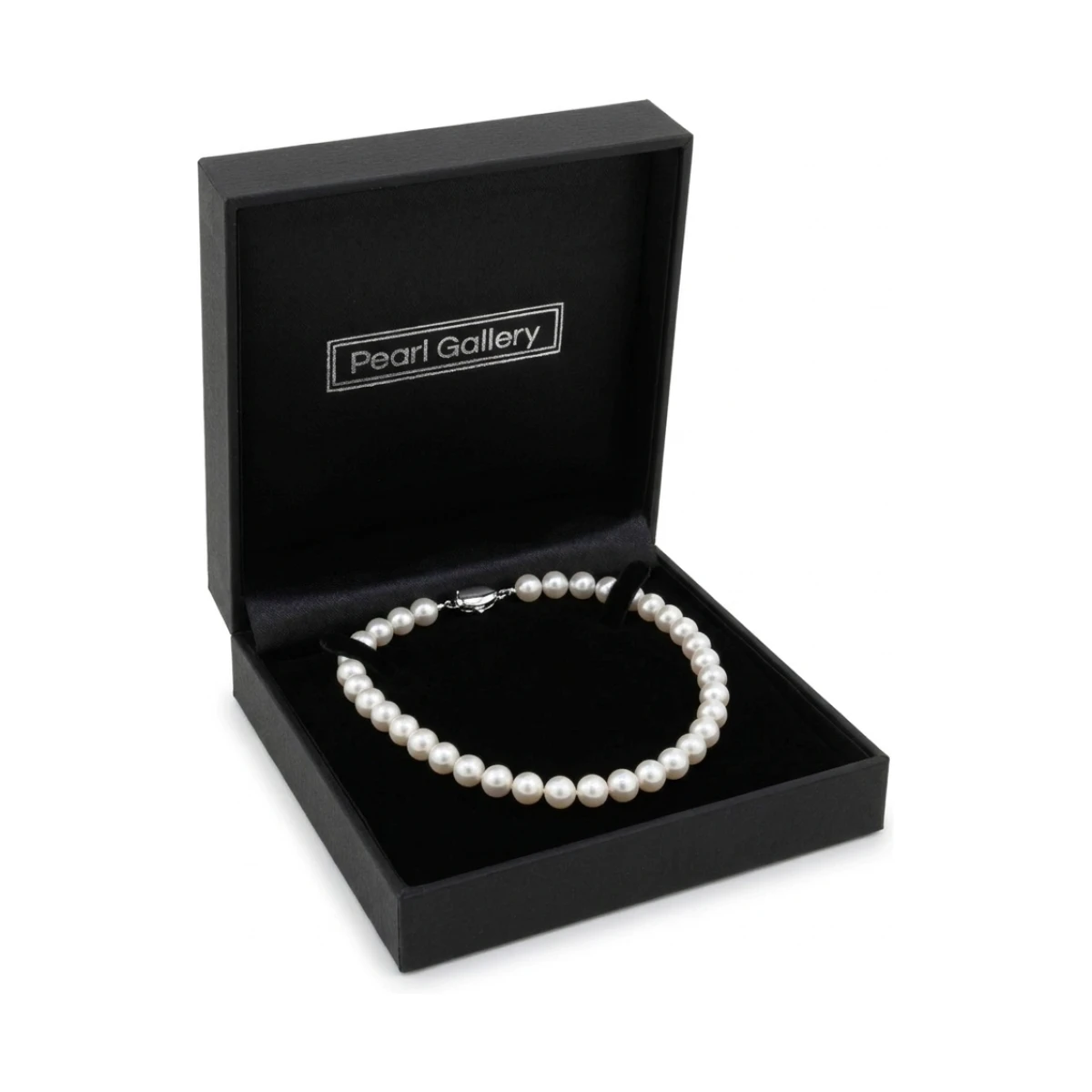 White Akoya Pearl Necklace | AA+ Grade | 8.5-9.0 mm