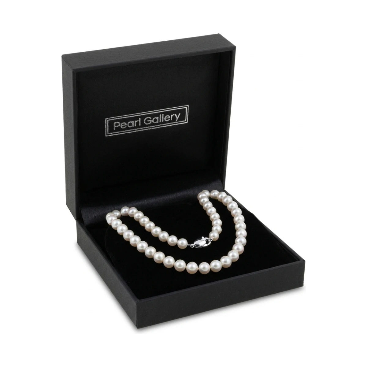 White Akoya Pearl Necklace | AAA Grade | 7.0-7.5 mm