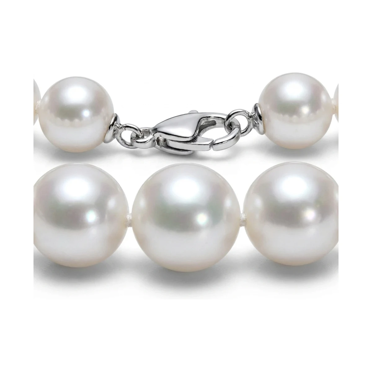 White Akoya Pearl Necklace | AAA Grade | 7.5-8.0 mm