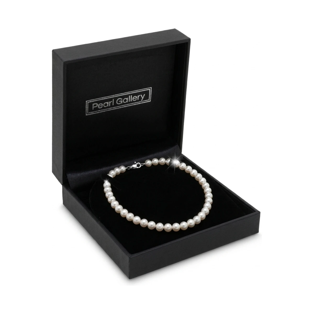 White Akoya Pearl Necklace | AAA Grade | 7.5-8.0 mm