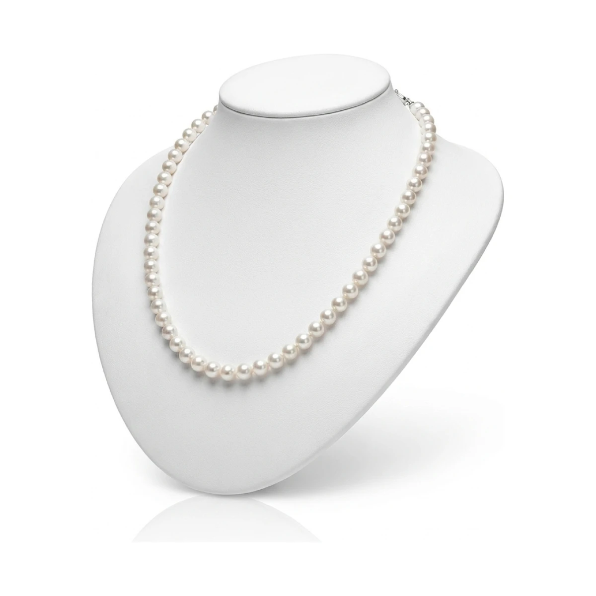 White Akoya Pearl Necklace | AAA Grade | 8.5-9.0 mm