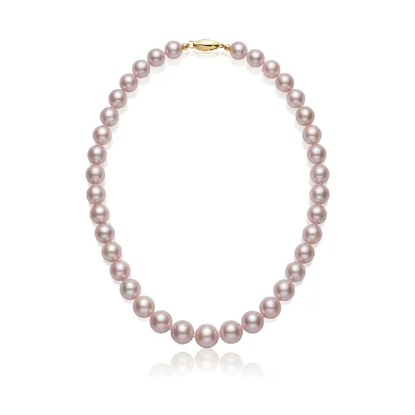 Freshwater Pearl Natural Pink Graduated Necklace