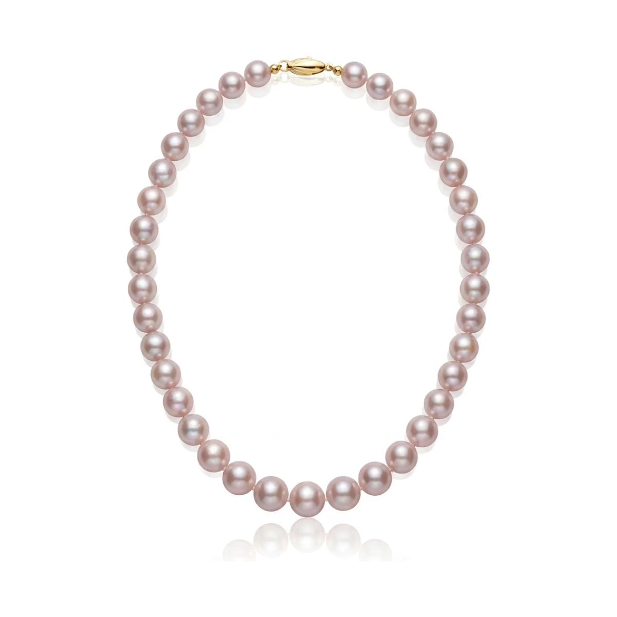 Freshwater Pearl Natural Pink Graduated Necklace