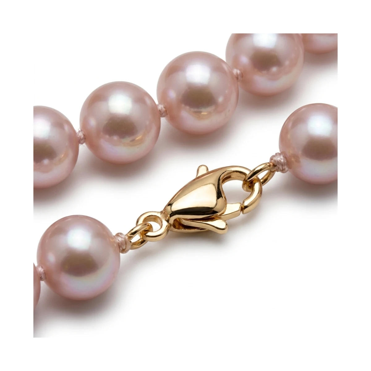 Freshwater Pearl Natural Pink Graduated Necklace