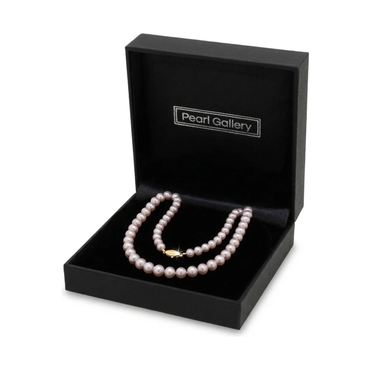 Freshwater Pearl Natural Pink Graduated Necklace