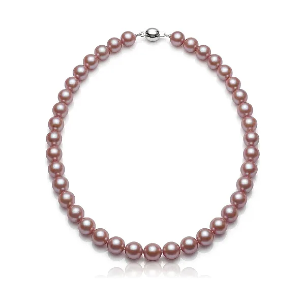 Pink Freshwater Pearl Necklace | AA Grade | 6 mm
