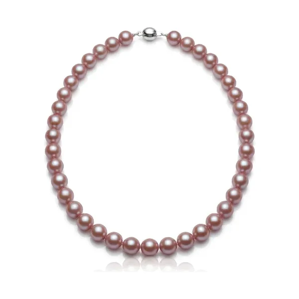 Pink Freshwater Pearl Necklace | AA Grade | 6 mm