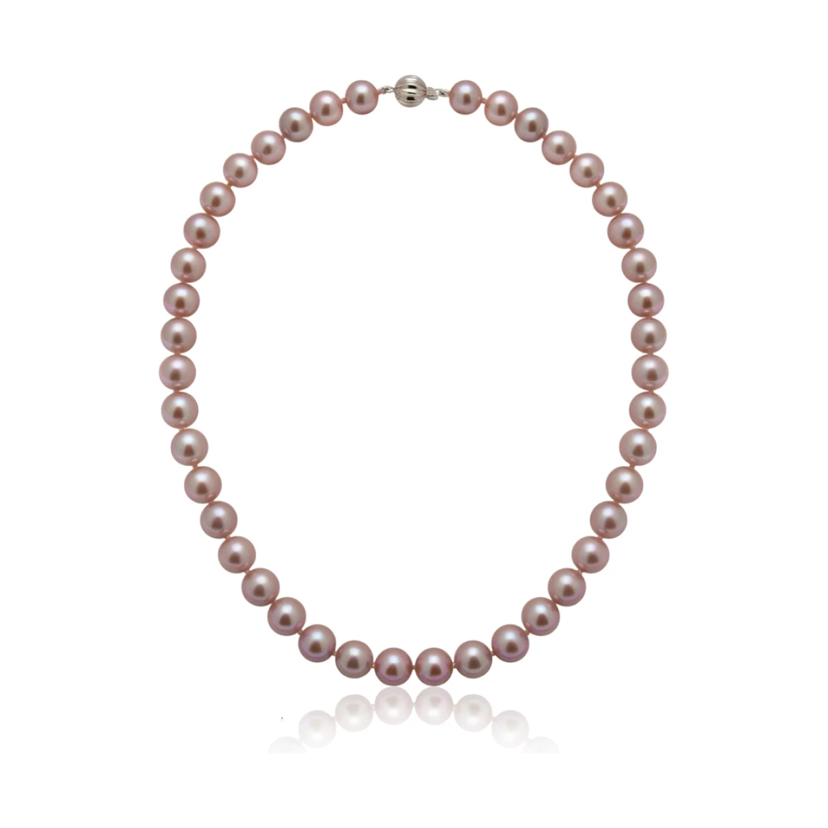 Pink Pearl Necklace | Freshwater AA Grade | 10 mm