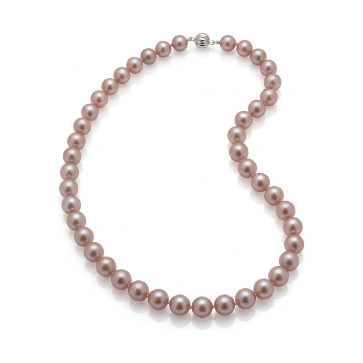 Pink Pearl Necklace | Freshwater AA Grade | 10 mm