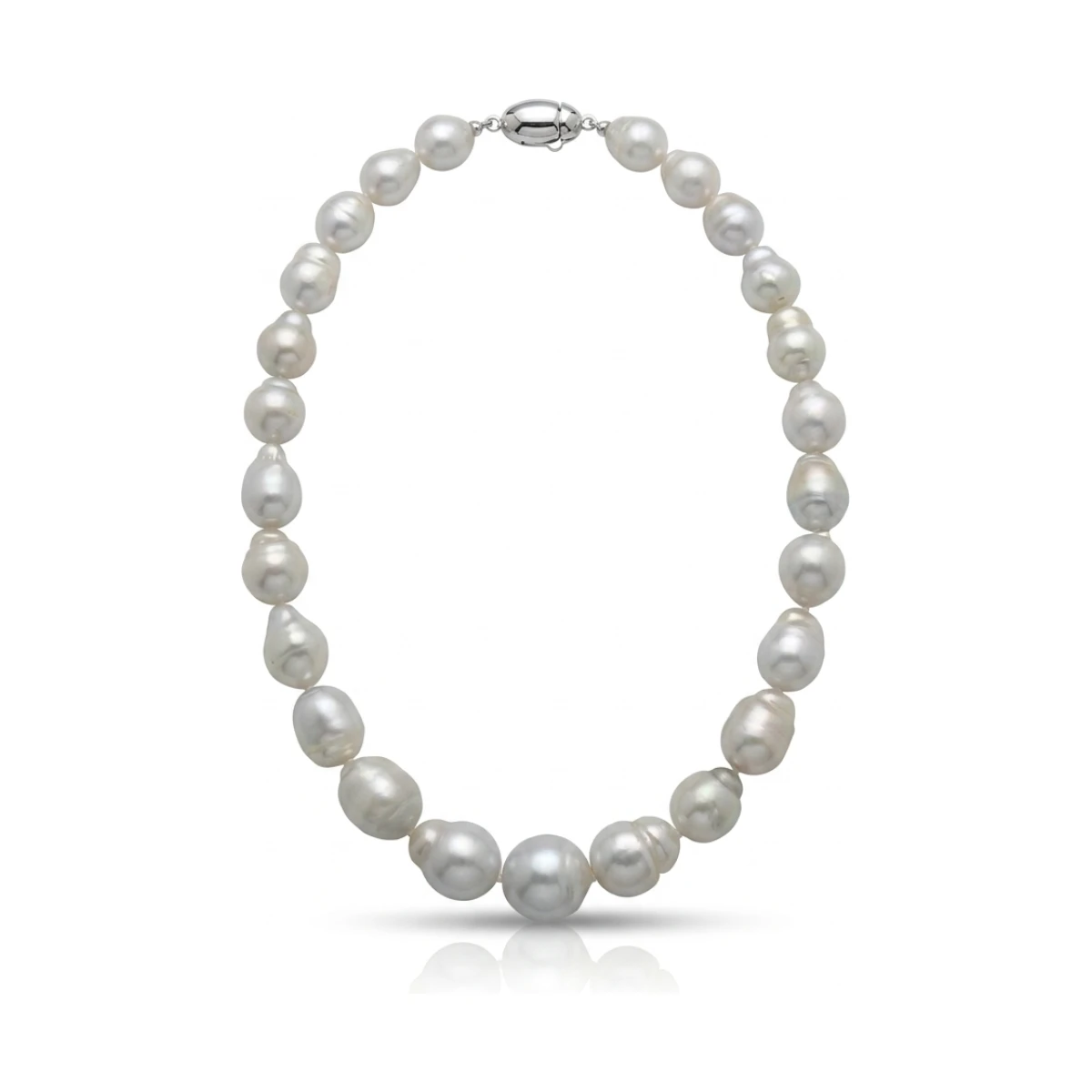 South Sea Baroque Pearl Necklace 9 to 14mm