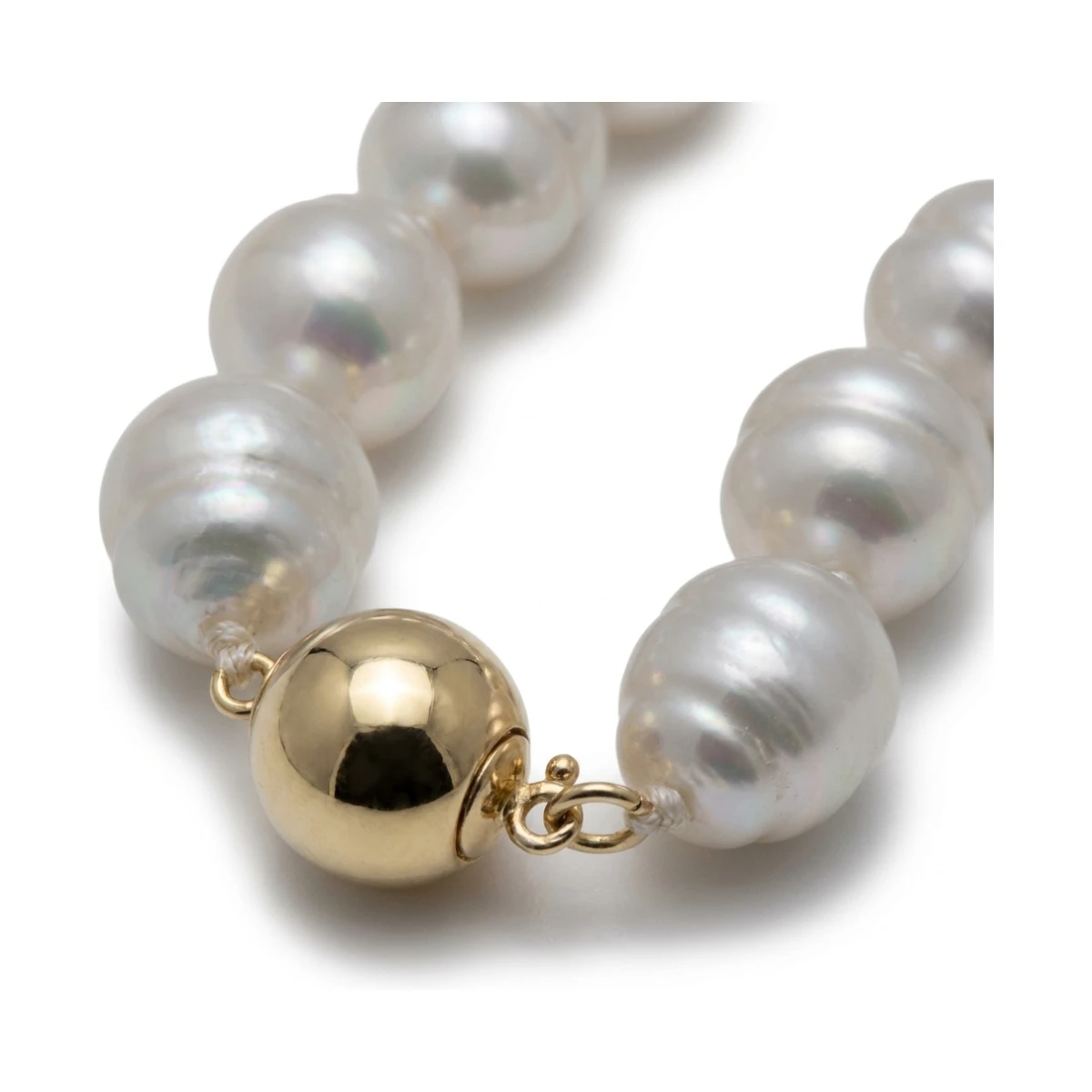 South Sea Baroque Pearl Necklace 9.8 to 13 mm