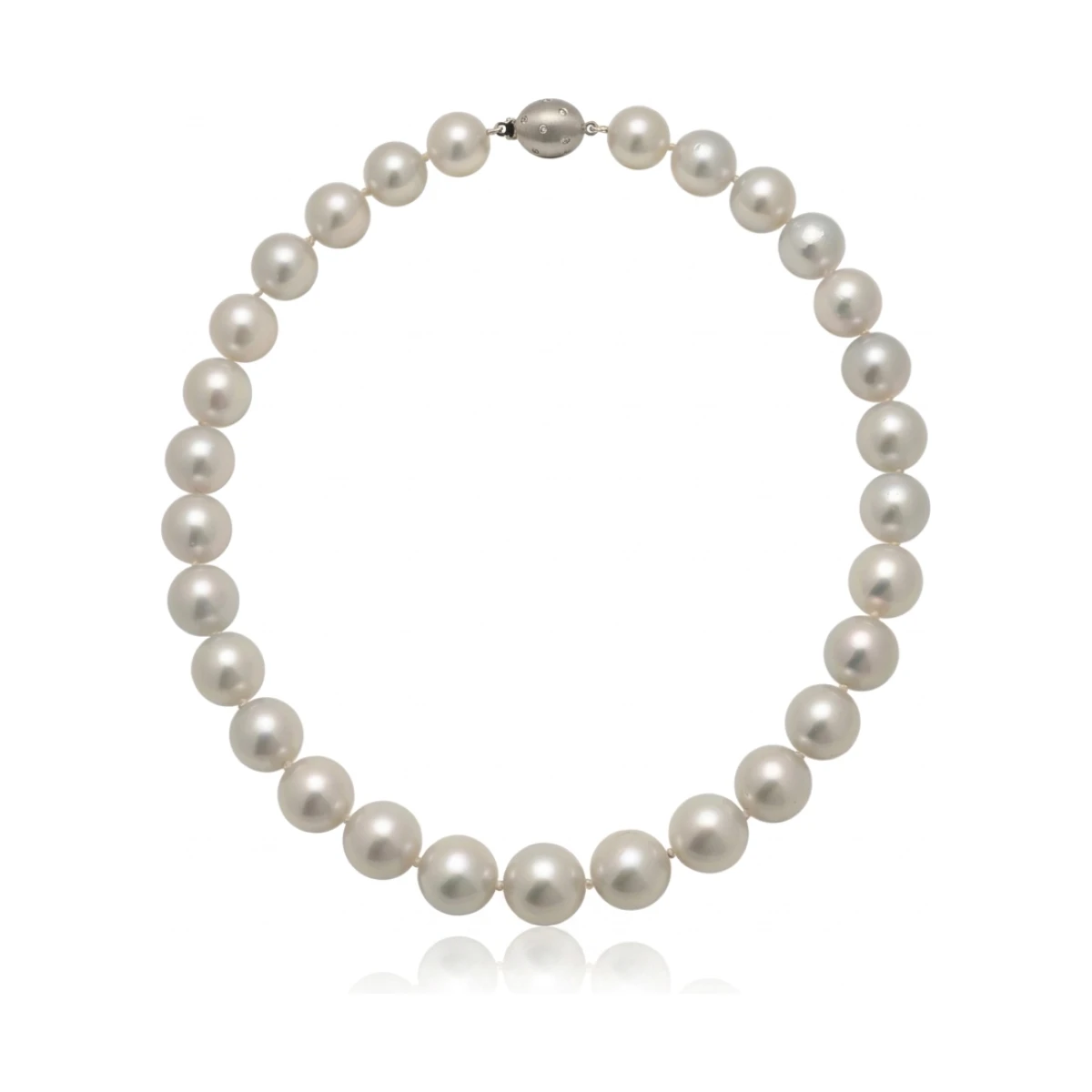 South Sea Pearl Necklace 13 To 15.5mm 