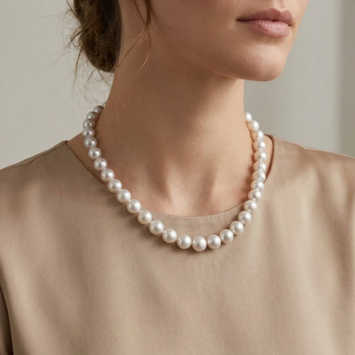 South Sea Pearl Necklace 9.5 To 13.3mm