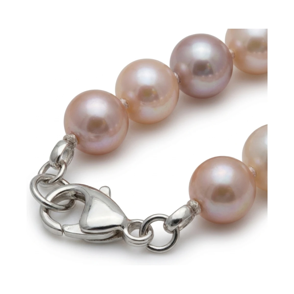 Freshwater Pearl Pastel Multi-Tone Necklace 12 to 15mm